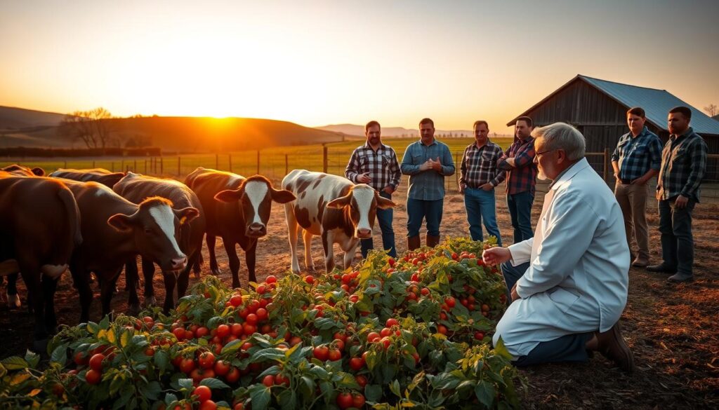 Emergency response for cows eating tomato plants Emergency response for cows eating tomato plants