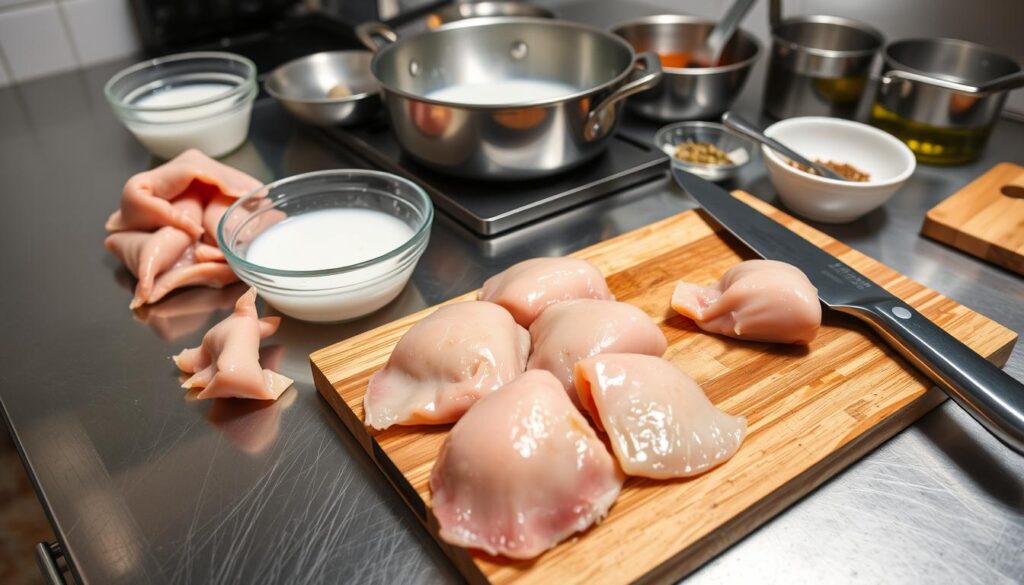 sweetbreads preparation steps