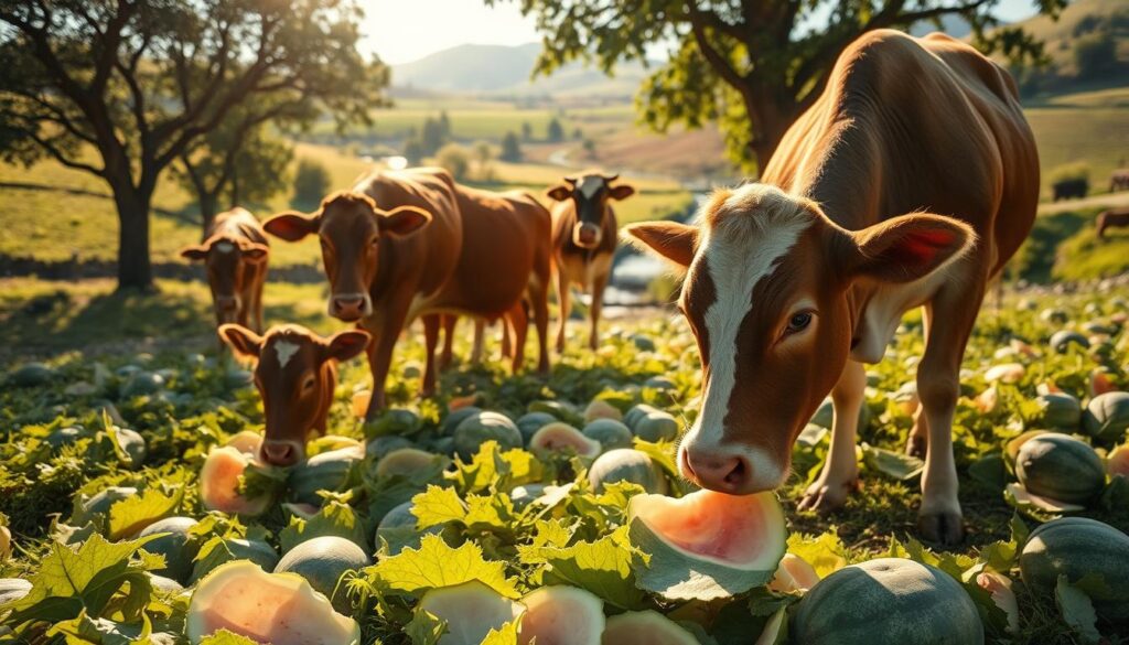 watermelon rinds benefits for cows
